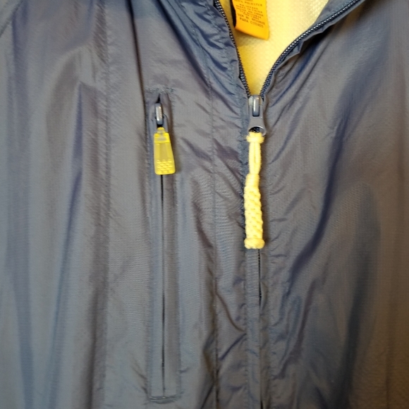 Sperry Top-Sider Nylon Mesh Lined Windbreaker Zip Front Running Jacket - Picture 4 of 13